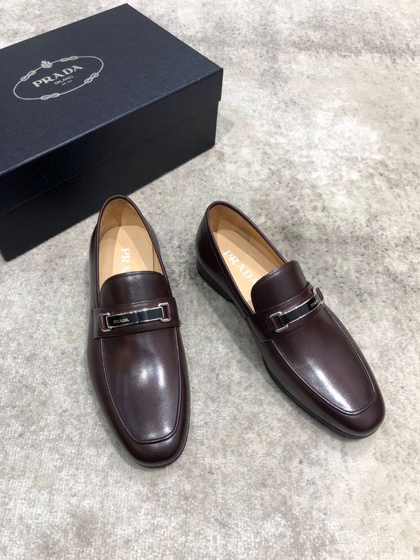 Prada 프라다 남성 캐주얼 가죽 신발 001-227309