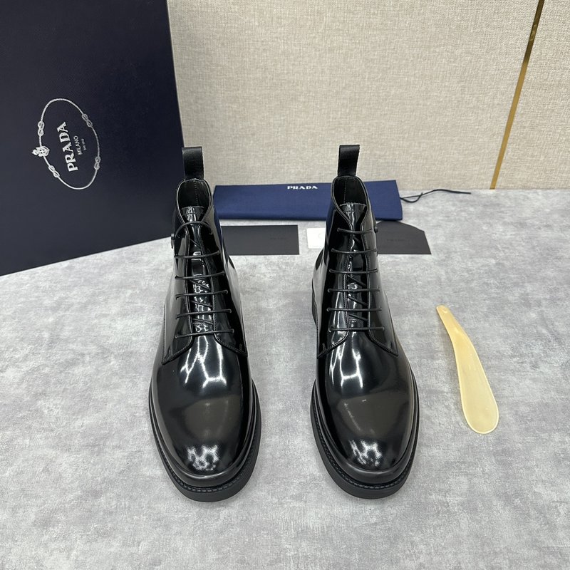 프라다 PRADA 남성 첼시 두꺼운 밑창 부츠 001-227312