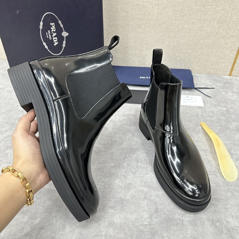 프라다 PRADA 남성 첼시 부츠 001-227318