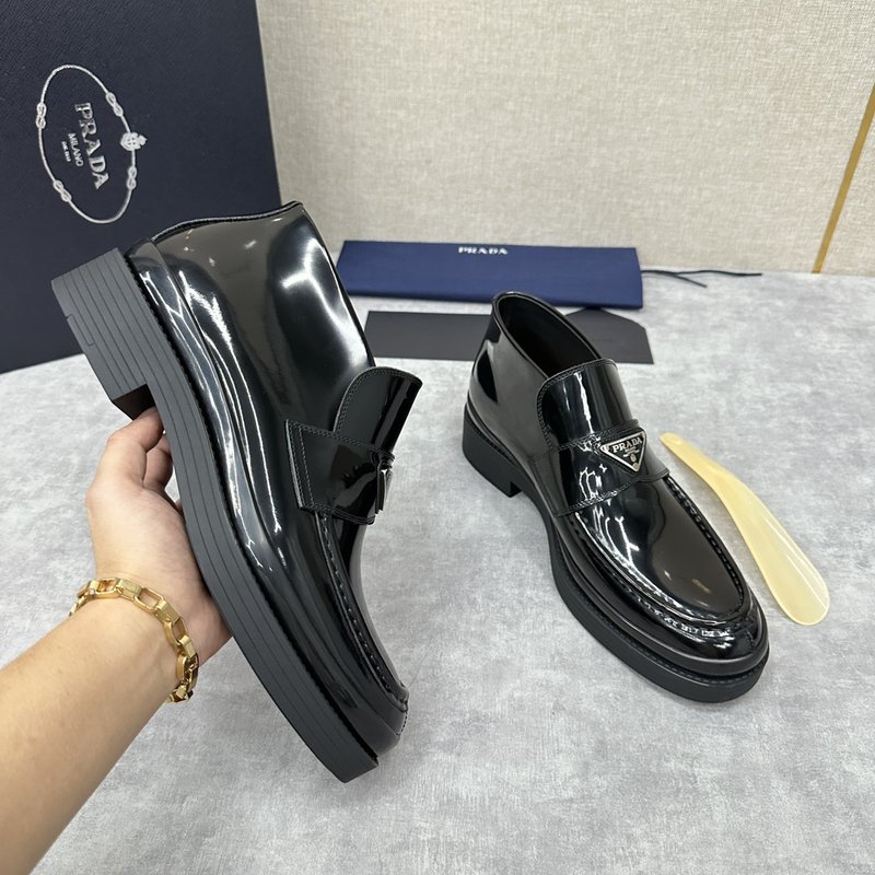 프라다 남성 두꺼운 바닥 첼시 부츠 001-227320
