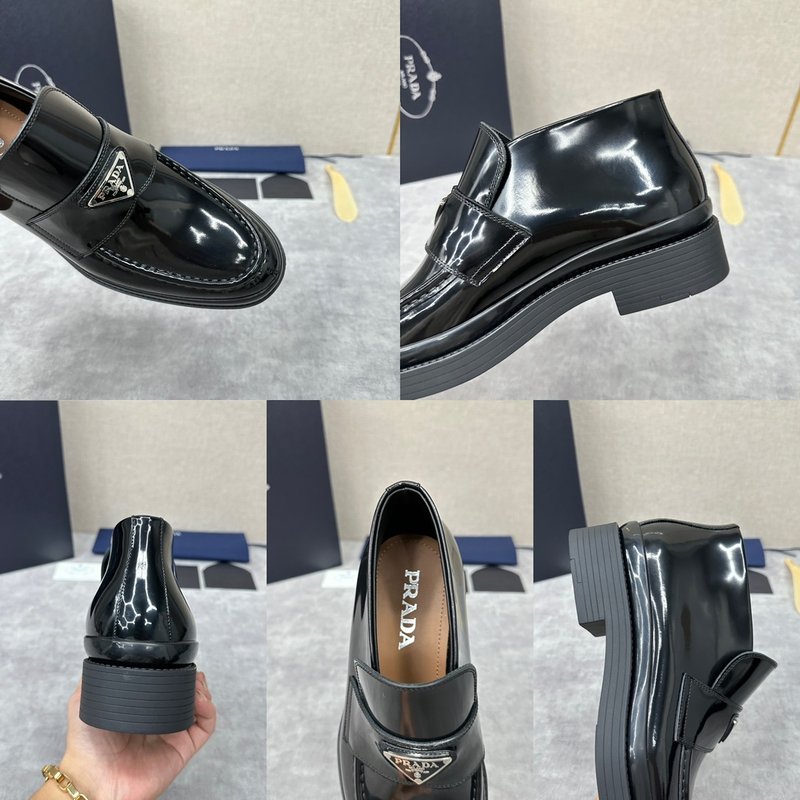 프라다 남성 두꺼운 바닥 첼시 부츠 001-227320