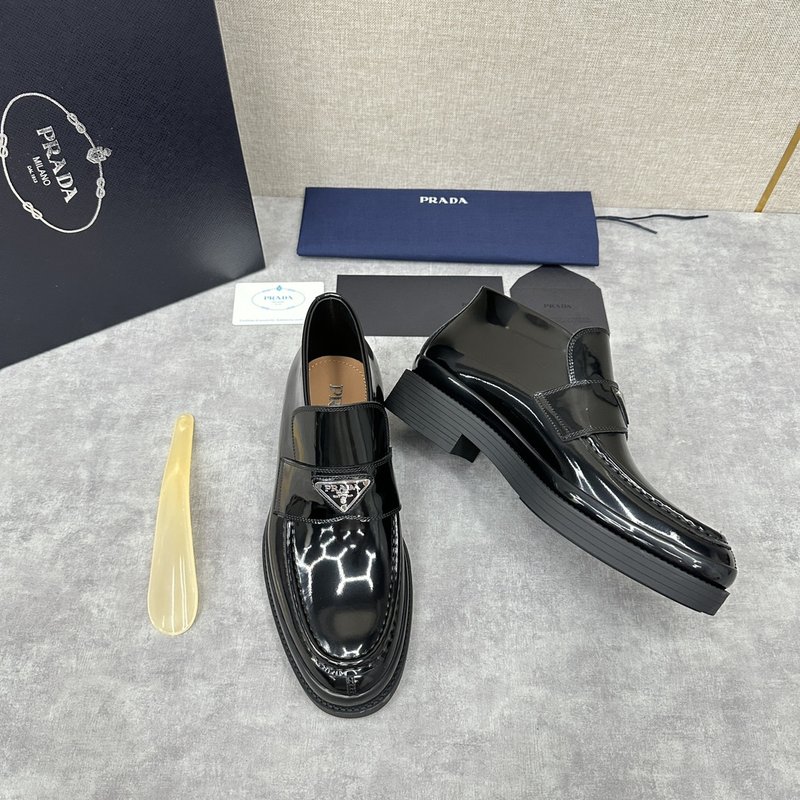 프라다 남성 두꺼운 바닥 첼시 부츠 001-227320