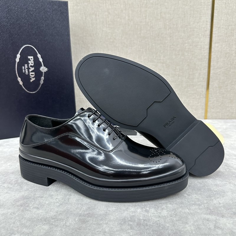 프라다 PRADA 삼각 로고 플랫폼 로퍼 001-227321