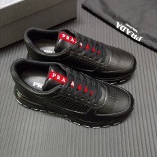 PRADA 신상 블랙 가죽 구두 001-227357