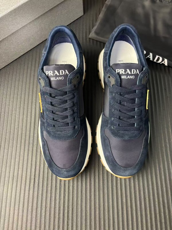 프라다 PRADA 신규 파란색 신발 001-227366