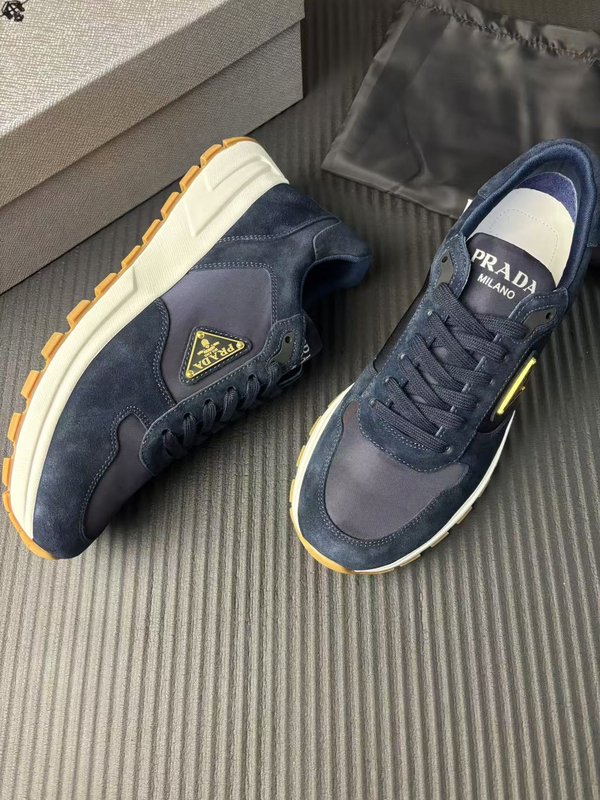 프라다 PRADA 신규 파란색 신발 001-227366