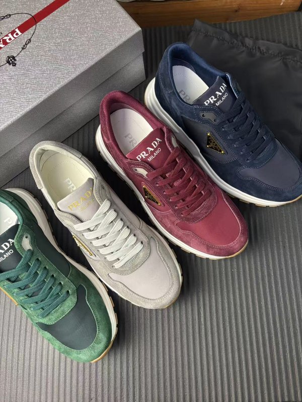 프라다 PRADA 신규 파란색 신발 001-227366