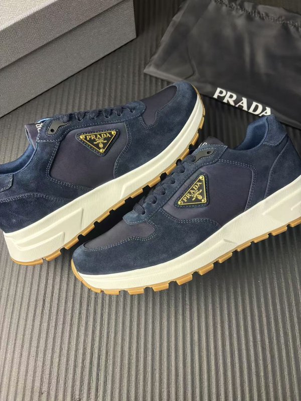 프라다 PRADA 신규 파란색 신발 001-227366