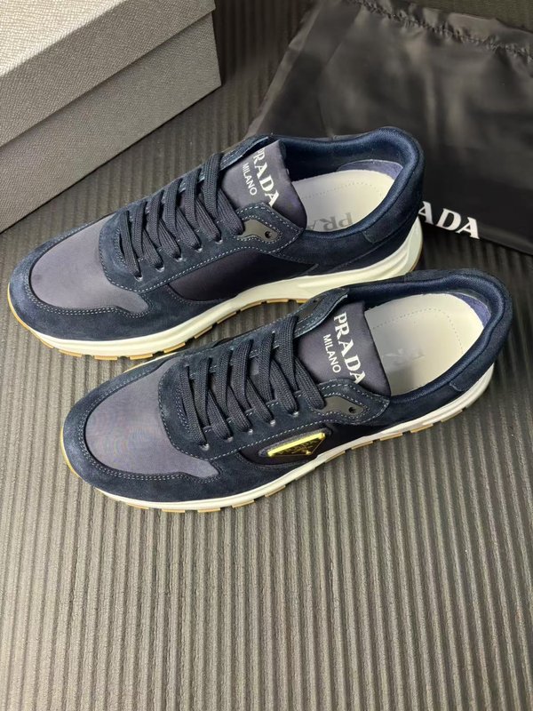 프라다 PRADA 신규 파란색 신발 001-227366