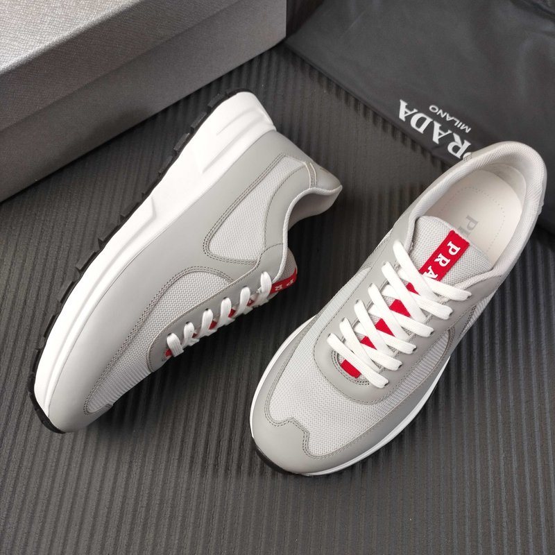 PRADA 그레이 메쉬 운동화 001-227403