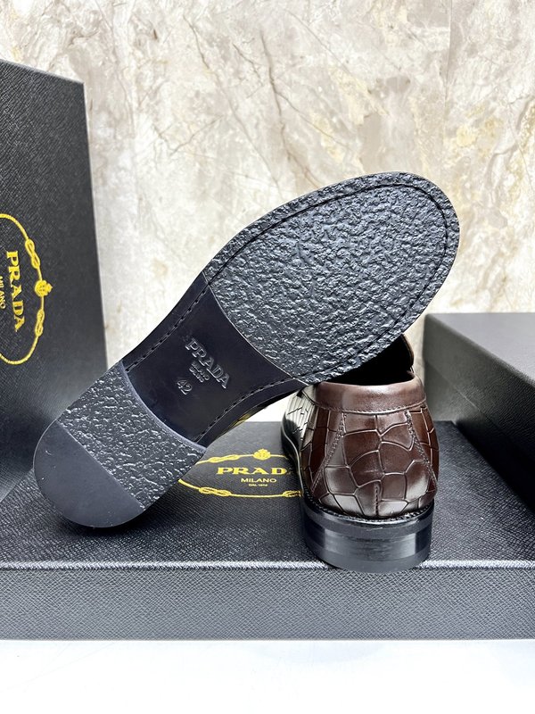 PRADA 남성 개변주 가죽구두 오리진얼 복제 001-227442