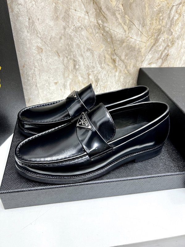PRADA 남성 수입 송아지 가죽 구두 001-227466