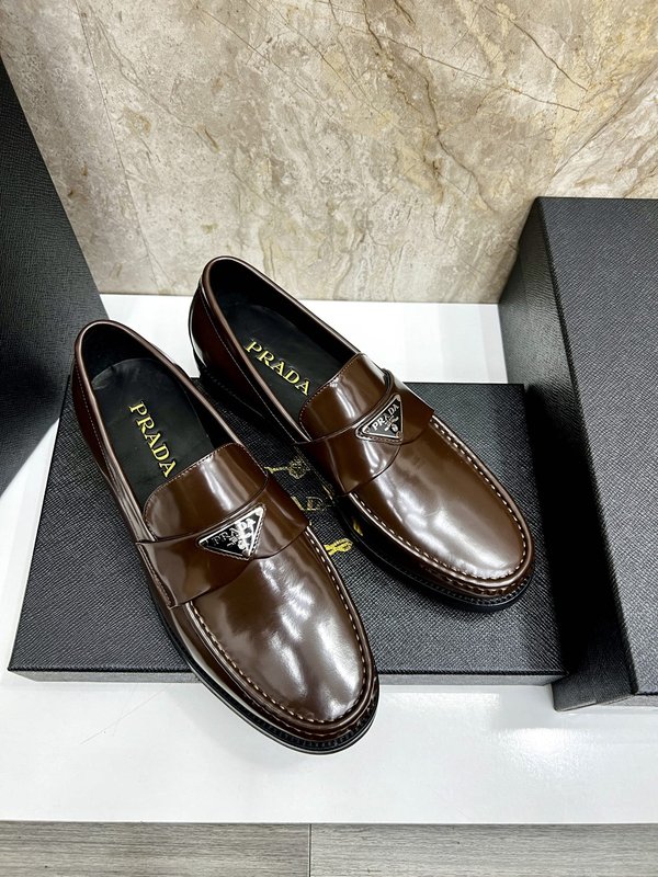 PRADA 남성 하이엔드 가죽 오리지널 복제화 001-227467