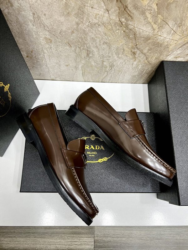 PRADA 남성 하이엔드 가죽 오리지널 복제화 001-227467