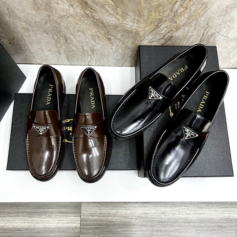 PRADA 남성 하이엔드 가죽 오리지널 복제화 001-227467
