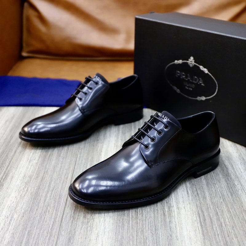 PRADA 남성 비즈니스 소 가죽 구두 001-227470
