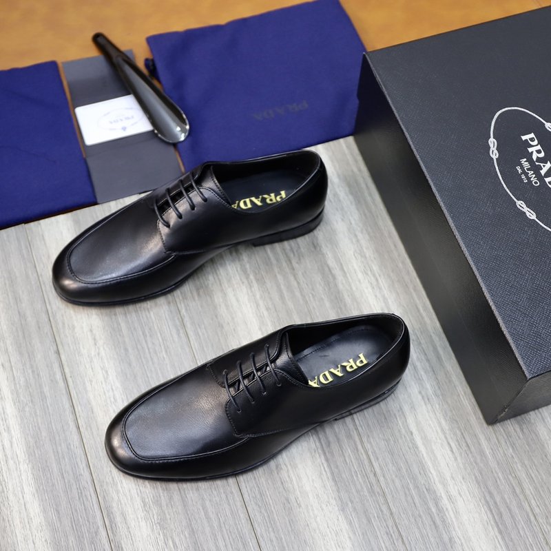 PRADA 신규 남성 비즈니스 가죽 구두 001-227473