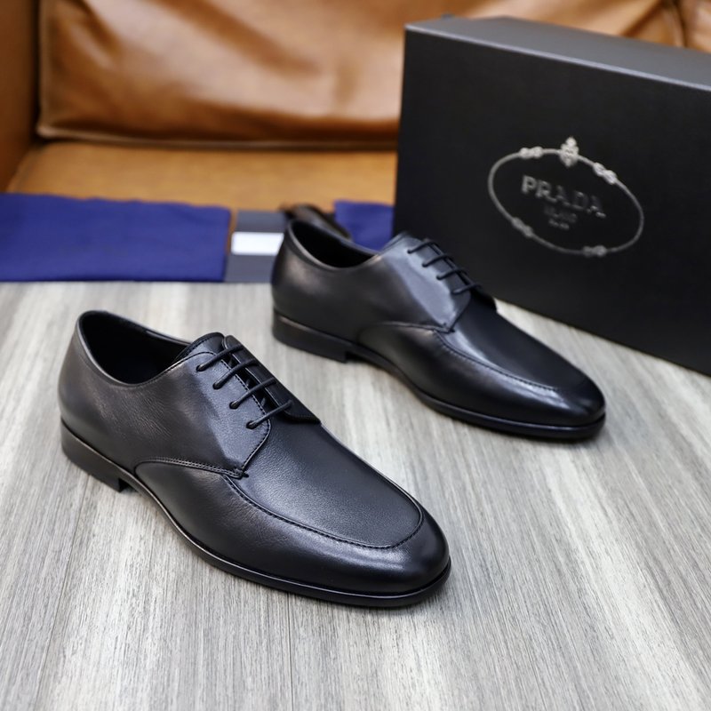 PRADA 신규 남성 비즈니스 가죽 구두 001-227473