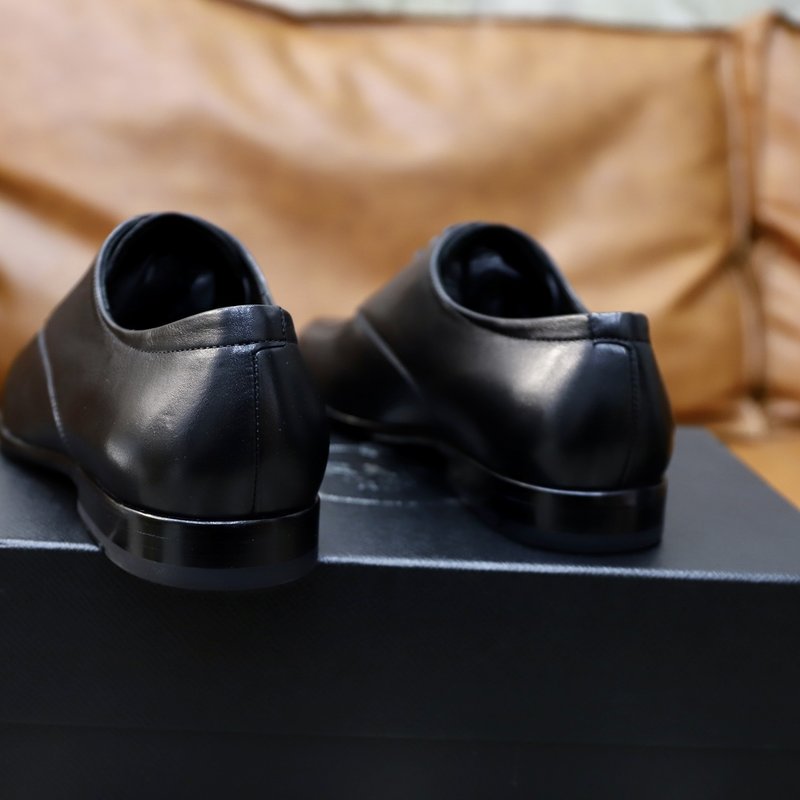 PRADA 신규 남성 비즈니스 가죽 구두 001-227473