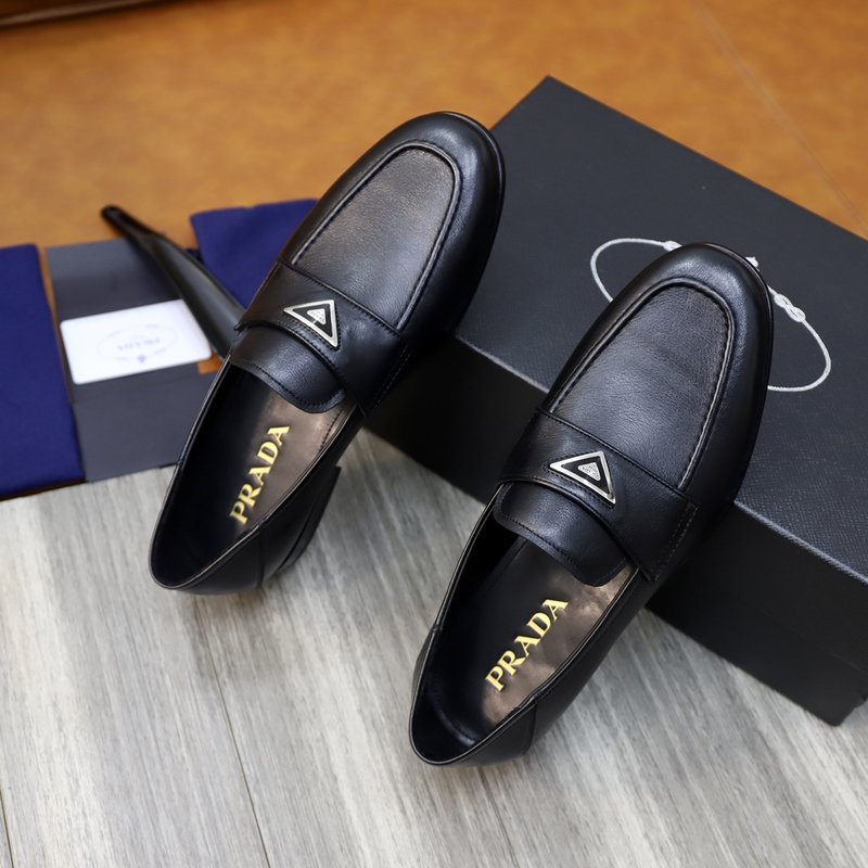 PRADA 신상 남성용 비즈니스 가죽 구두 001-227475