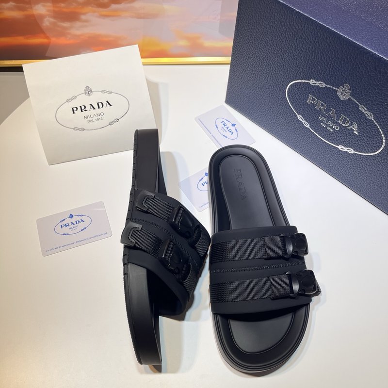 프라다 운동 캐주얼 스타일 블랙 신제품 001-227477