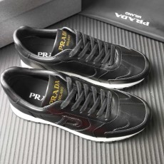 PRADA 프라다 블랙 레저 운동화 001-227527