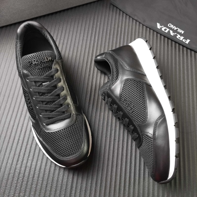 PRADA 블랙 메쉬 운동화 001-227529
