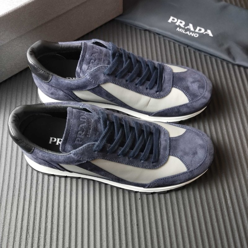 PRADA 프라다 507 그레이 운동화 001-227540