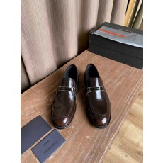 PRADA 남성 핸드 러브드 가죽 구두 001-227557