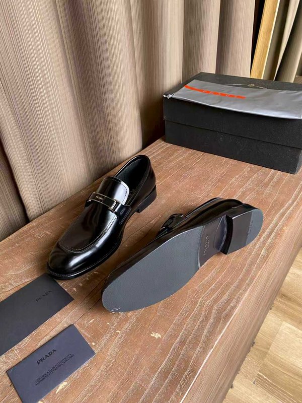 PRADA 남성 수입 송아지 가죽 구두 001-227568