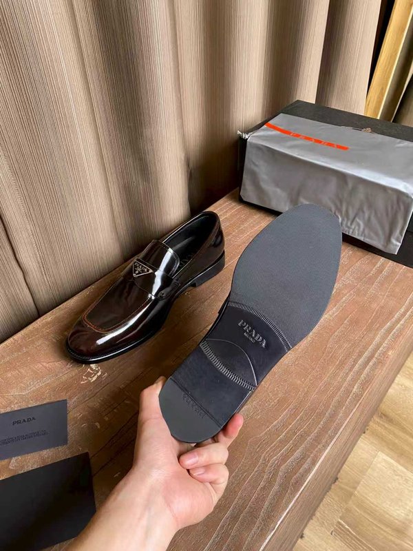 PRADA 남성 오리지널 송아지 가죽 구두 001-227569