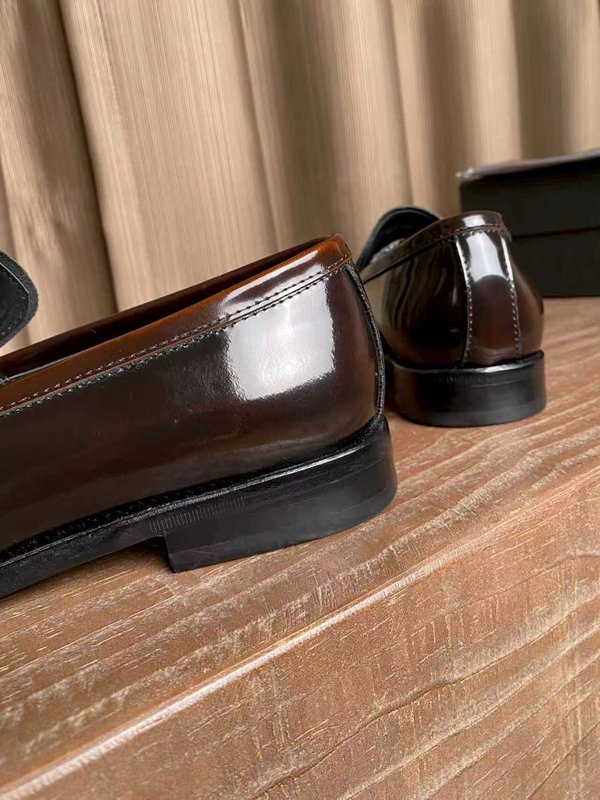 PRADA 남성 오리지널 송아지 가죽 구두 001-227569