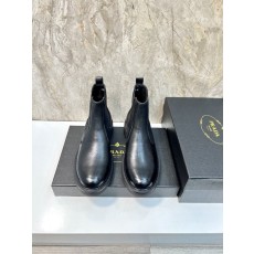프라다 PRADA 남성 첼시 부츠 매트가죽 001-227593