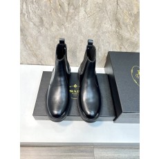 프라다 남성용 첼시 부츠 매트 가죽 001-227596