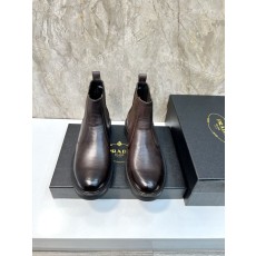 프라다 남성 첼시 부츠 매무새 소가죽 숏부츠 001-227633