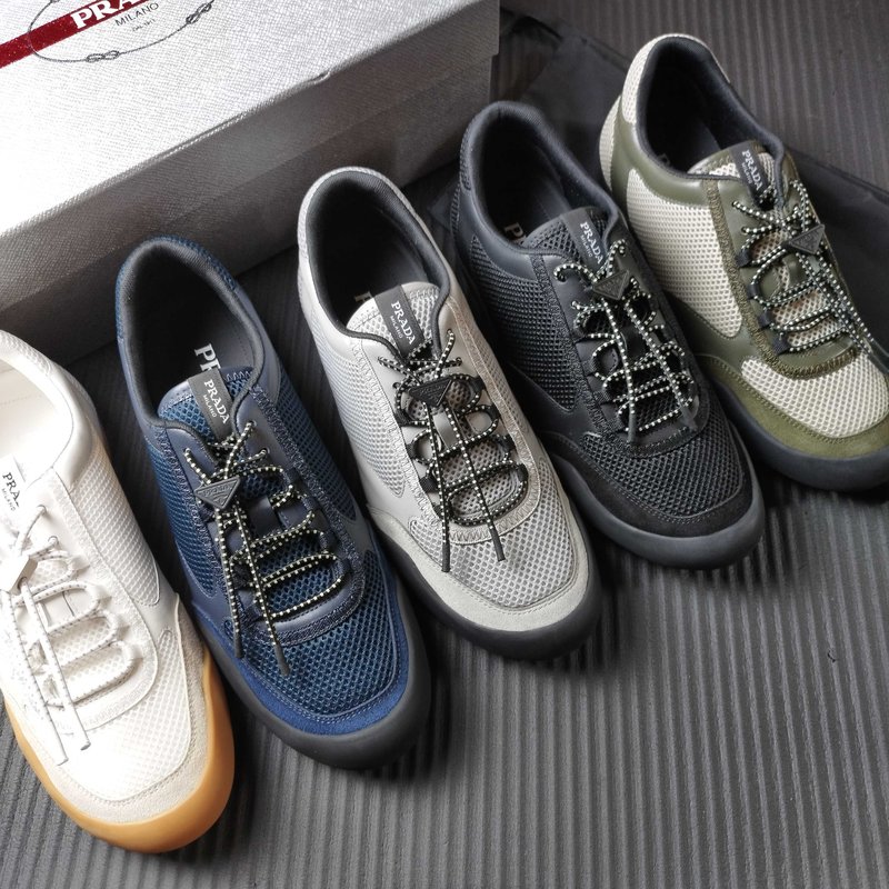 PRADA 프라다 클래식 캐주얼 운동화 001-227674