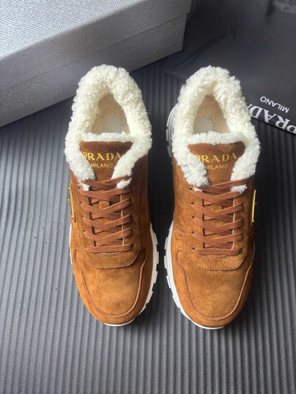 PRADA 신상 진짜 양모 부츠 001-227682