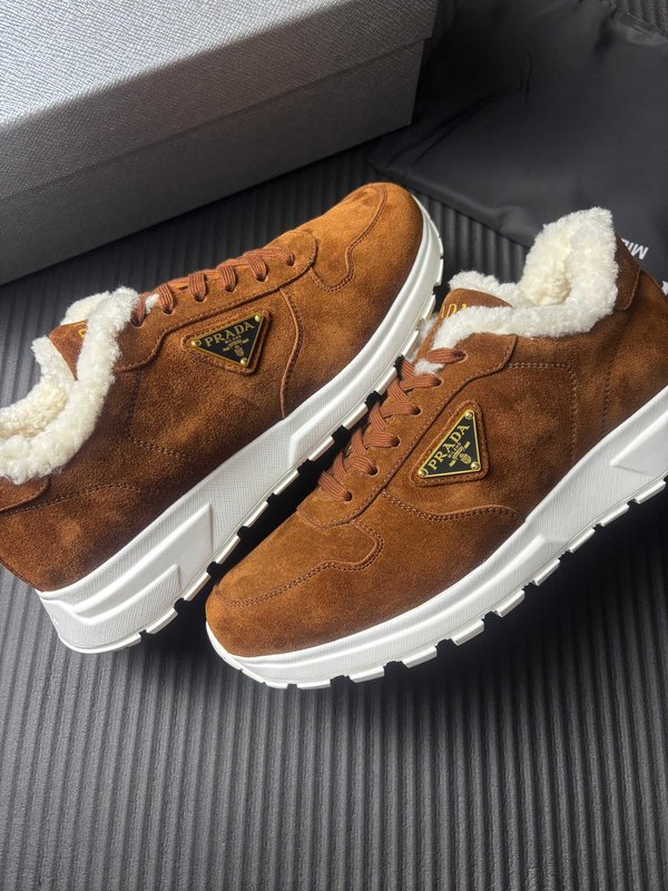 PRADA 신상 진짜 양모 부츠 001-227682