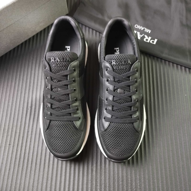 PRADA 블랙 메쉬 운동화 001-227695