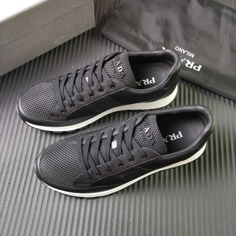 PRADA 블랙 메쉬 운동화 001-227695