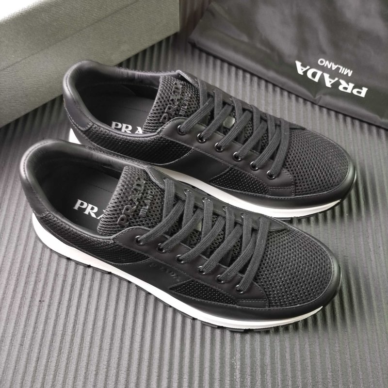 PRADA 블랙 메쉬 운동화 001-227695