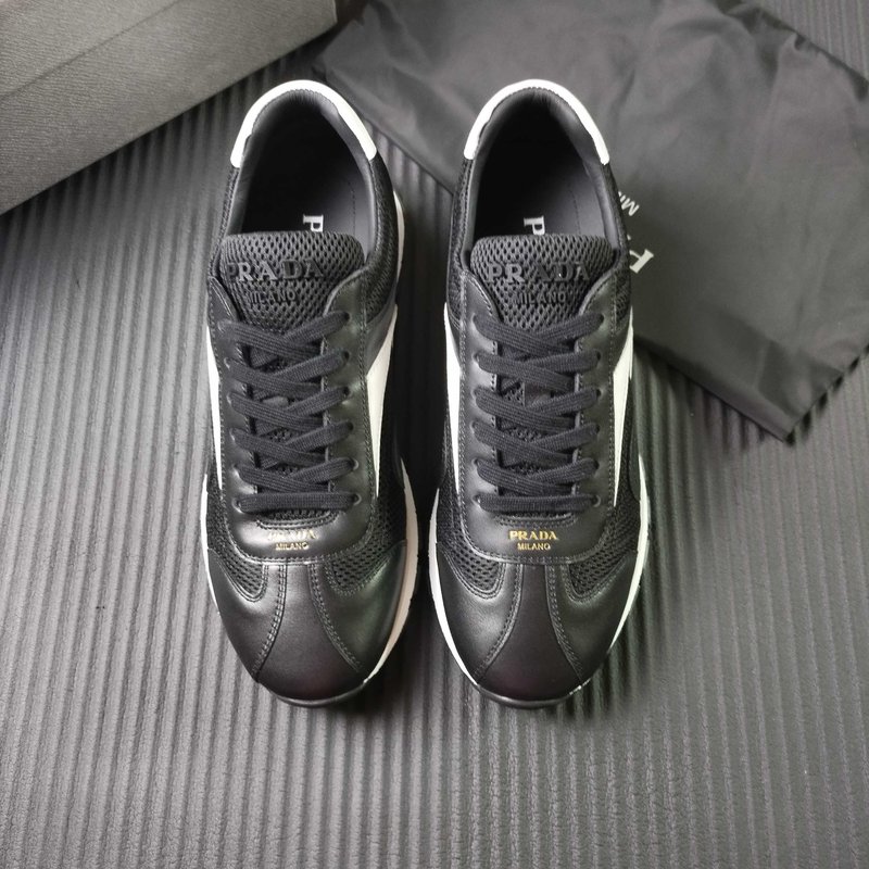PRADA 블랙 메쉬 운동화 001-227708