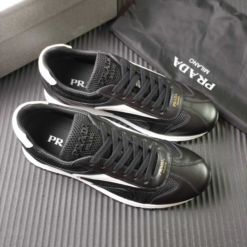 PRADA 블랙 메쉬 운동화 001-227708