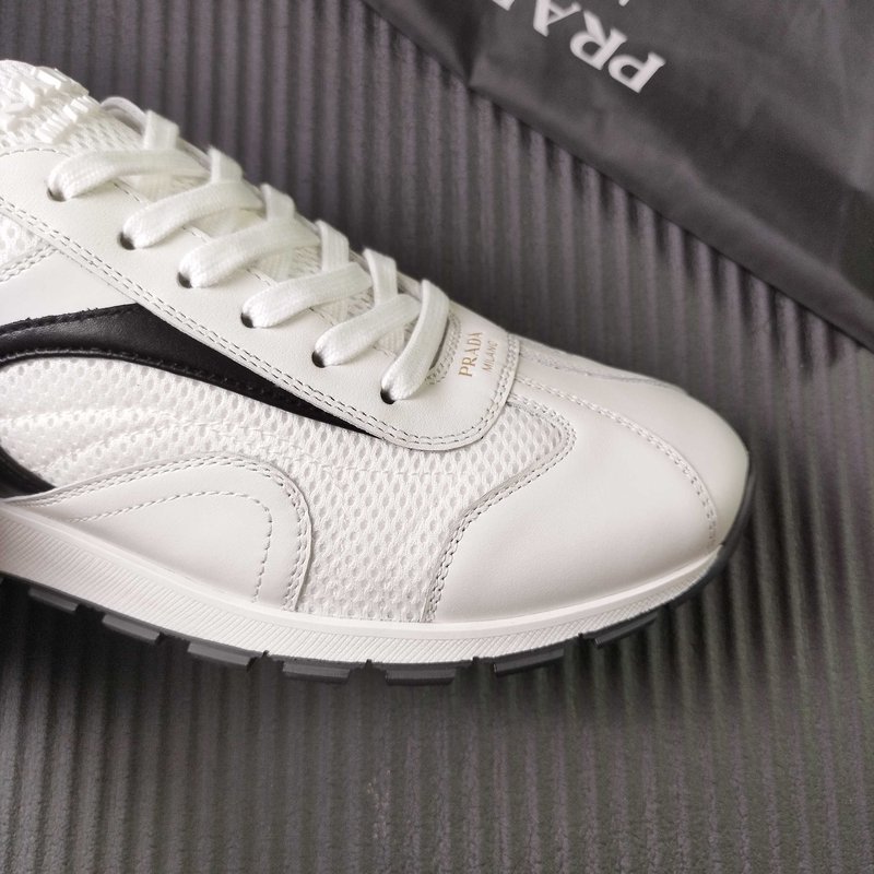 PRADA 화이트 메쉬 운동화 001-227715