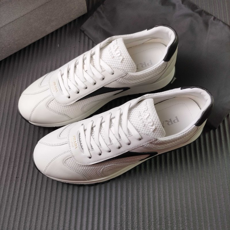 PRADA 화이트 메쉬 운동화 001-227715