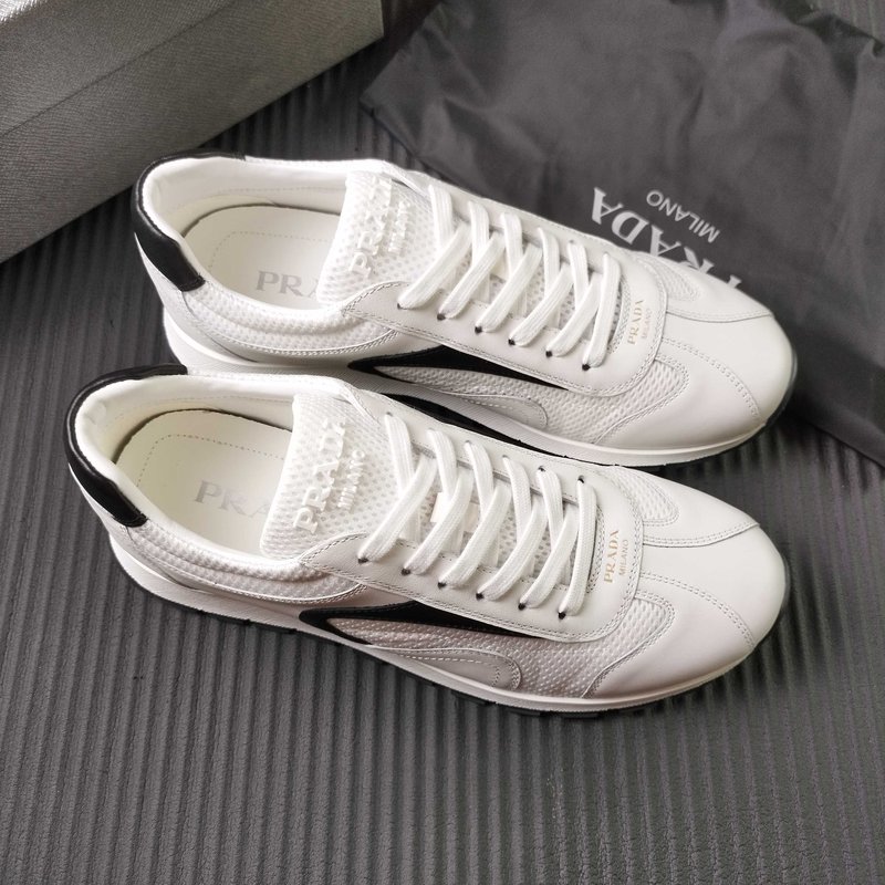 PRADA 화이트 메쉬 운동화 001-227715