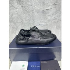 PRADA 레트로 남성 레이어드 캐주얼 가죽슈즈 001-227717