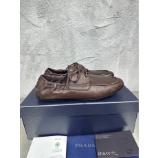 PRADA 빈티지 남성 가죽 스플라이스 슈즈 001-227718