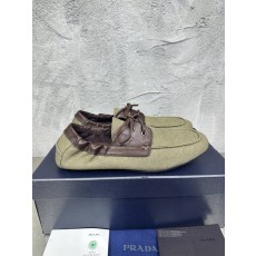 PRADA 남성 셔플 스파이싱 워시드 패브릭 캐주얼슈즈 001-227726