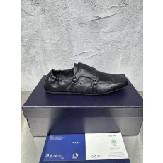 프라다 남성 레트로 가죽 뮬레 토슈 001-227734